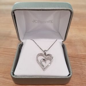 Diamond necklace from JC Penny